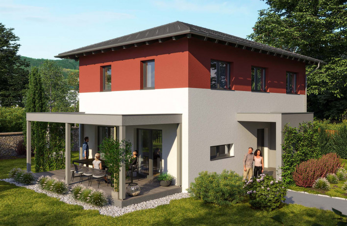 Ragna 125 - Fertigteilhaus bauen - WOLF Haus