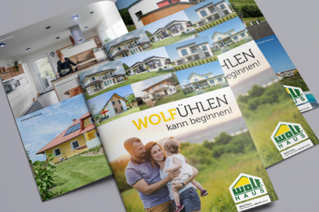 Fertigteilhaus Kataloge - WOLF Haus